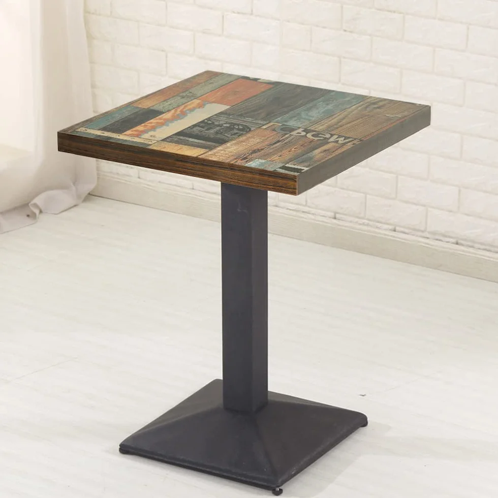 LANTUS Tavolo da bar/cucina, bistrot per sala da pranzo, sala ricevimento, tavolo da pranzo scandinavo design (60 x 60 x 75 cm (rivestimento del pavimento))