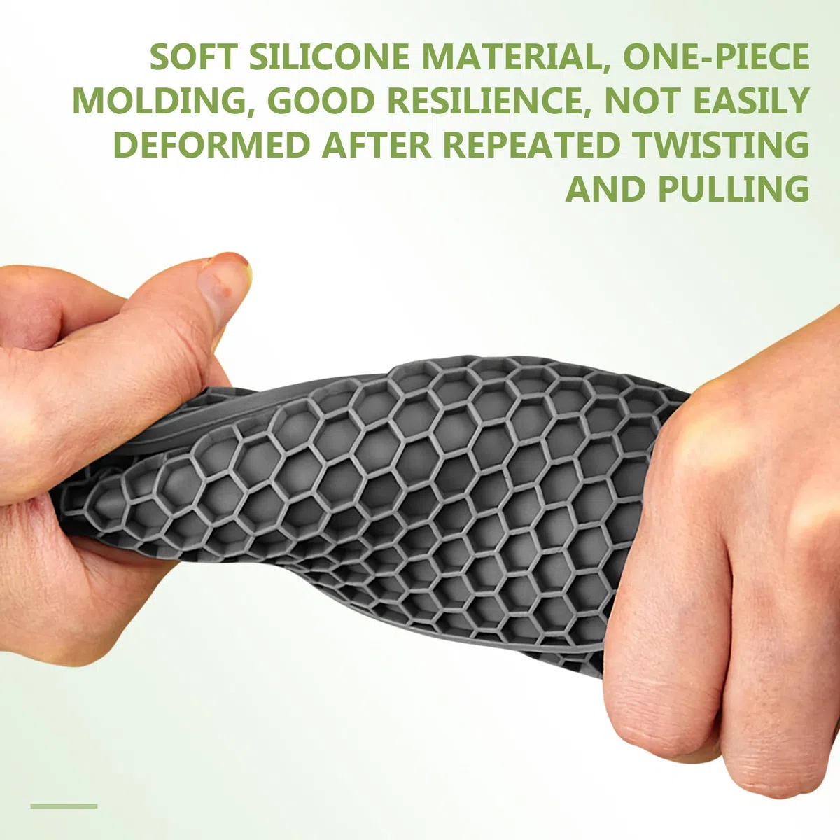 Sottopentola quadrati in silicone per pentole e padelle calde, 18,3 x 18,3 cm, per cucina, sottopentola, sottopentola (4)