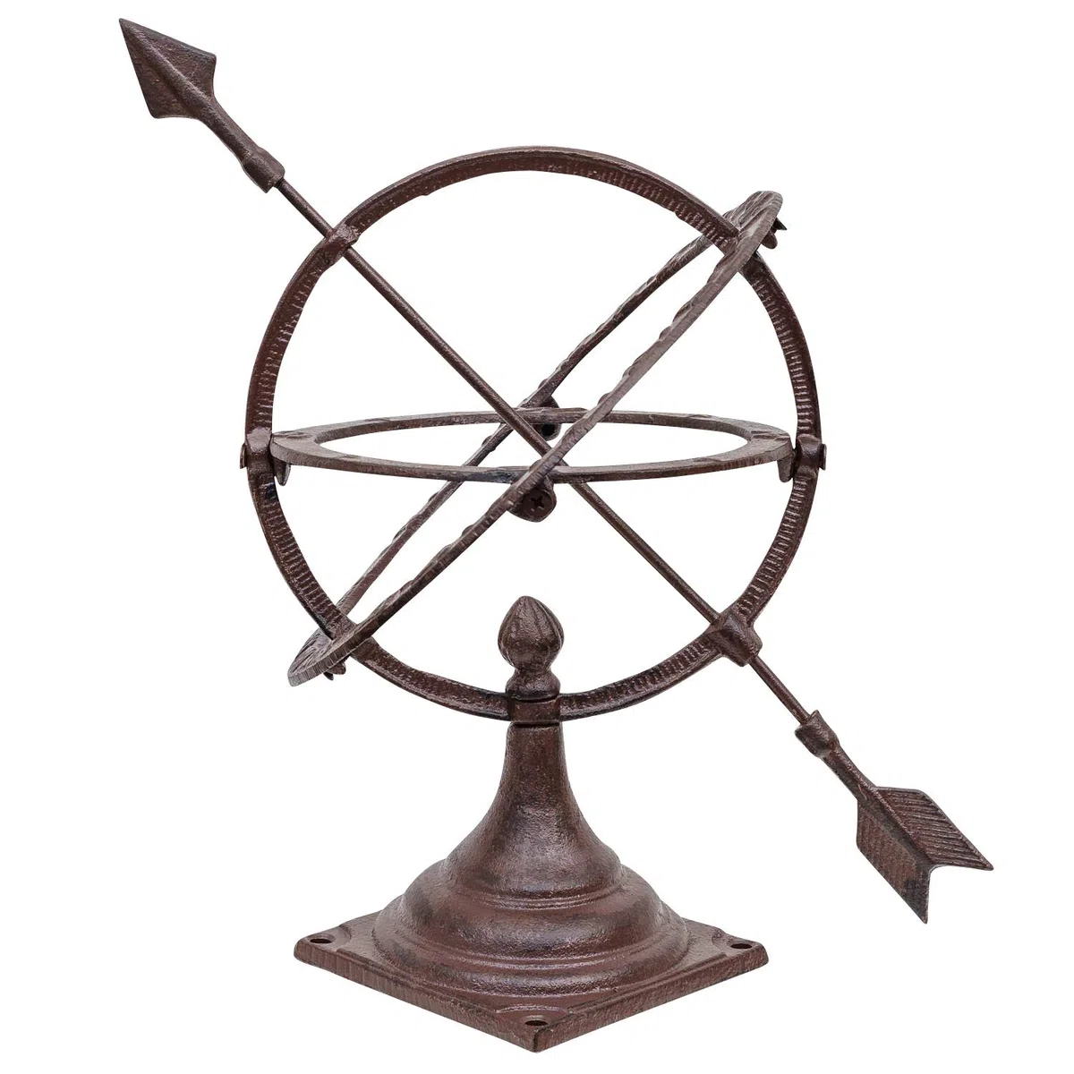 aubaho Meridiana Decorazione da Giardino in Ferro 30 Centimetri Stile Nostalgia Antico