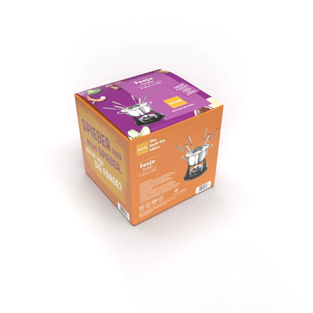 ROHE Pentola Fenja in acciaio inox, con un volume di: 1,8 l, dimensioni: 18 cm, 208281-18
