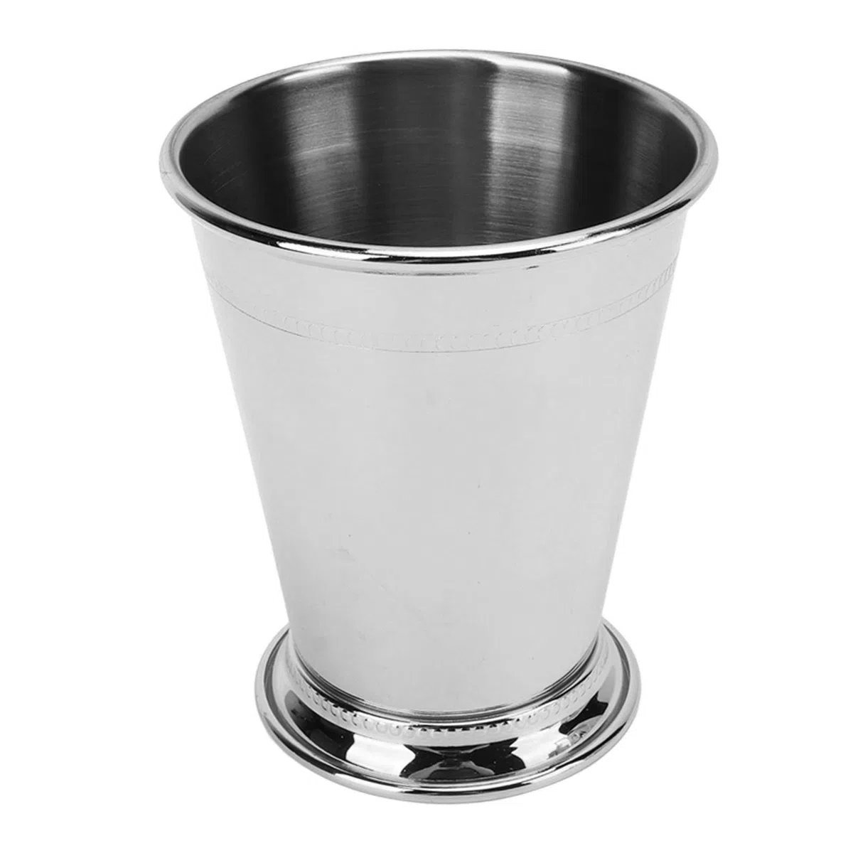 Martellato Mint Julep Cup, Pratico Julep Cup Ad Alta Stabilità per Bar (Argento classico)