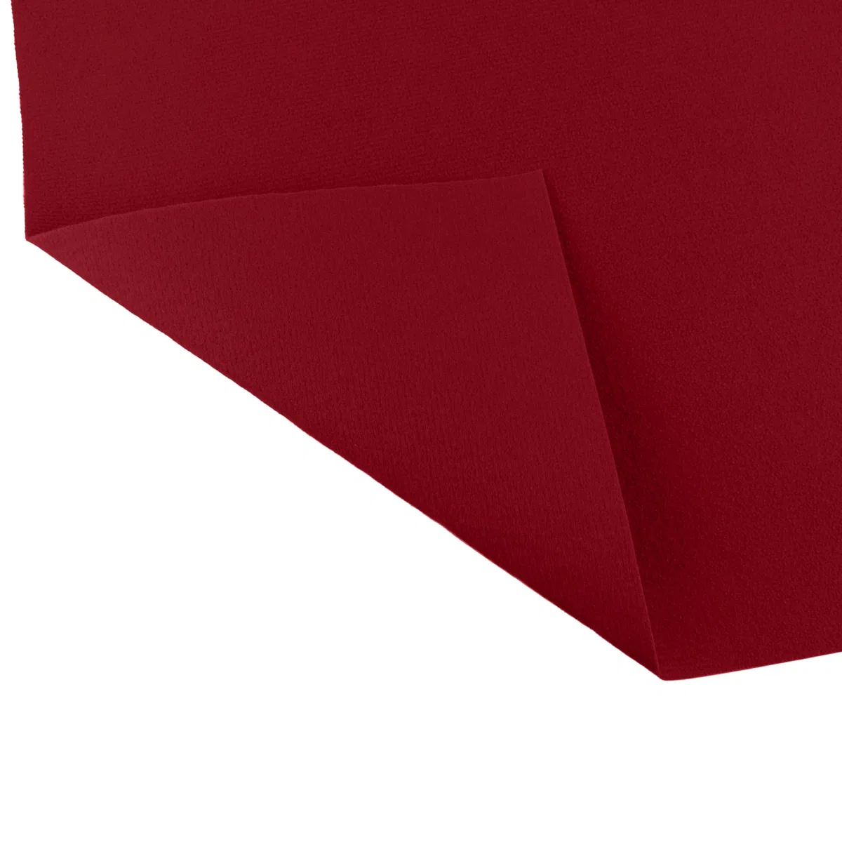 Tappeto per Matrimonio DUBLIN - Rosso scuro, 1,00m x 2,00m, Passatoia Matrimonio Chiesa, Sfilata e Cerimonie | Resistente Al Fuoco B1 | Passatoia Nuziale al Metro VIP