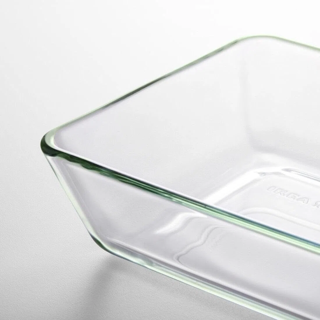 IKEA Piatto da forno/portata MIXTUR 35x25 cm, vetro trasparente