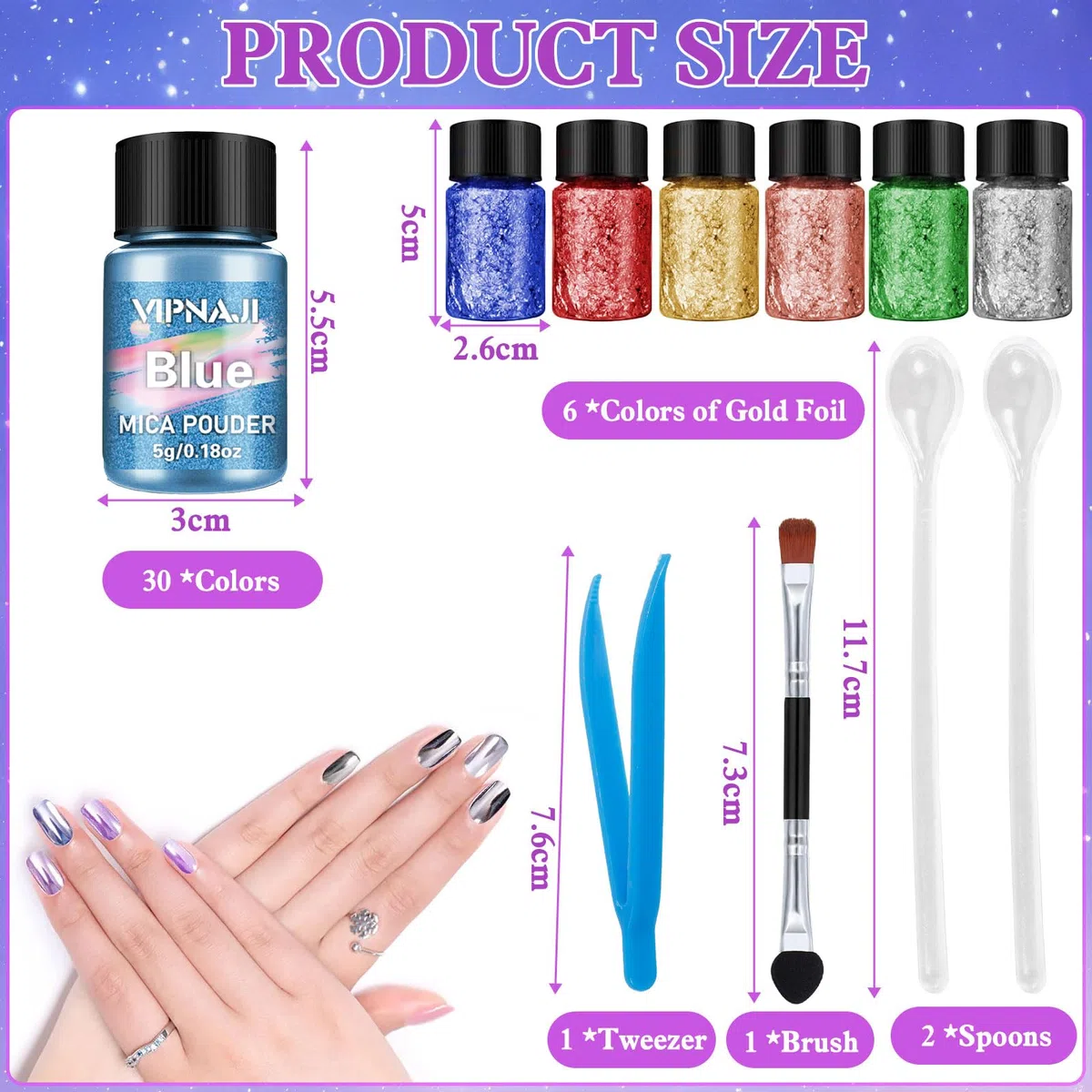 Coloranti Resina Epossidica, colorante per sapone, Colorante Candela (5g*36) - Polvere di Mica 36 Colori Per Resina Epossidica, Candele, Bomba Da Bagno,creazione di gioielli,Trucco,nail art e