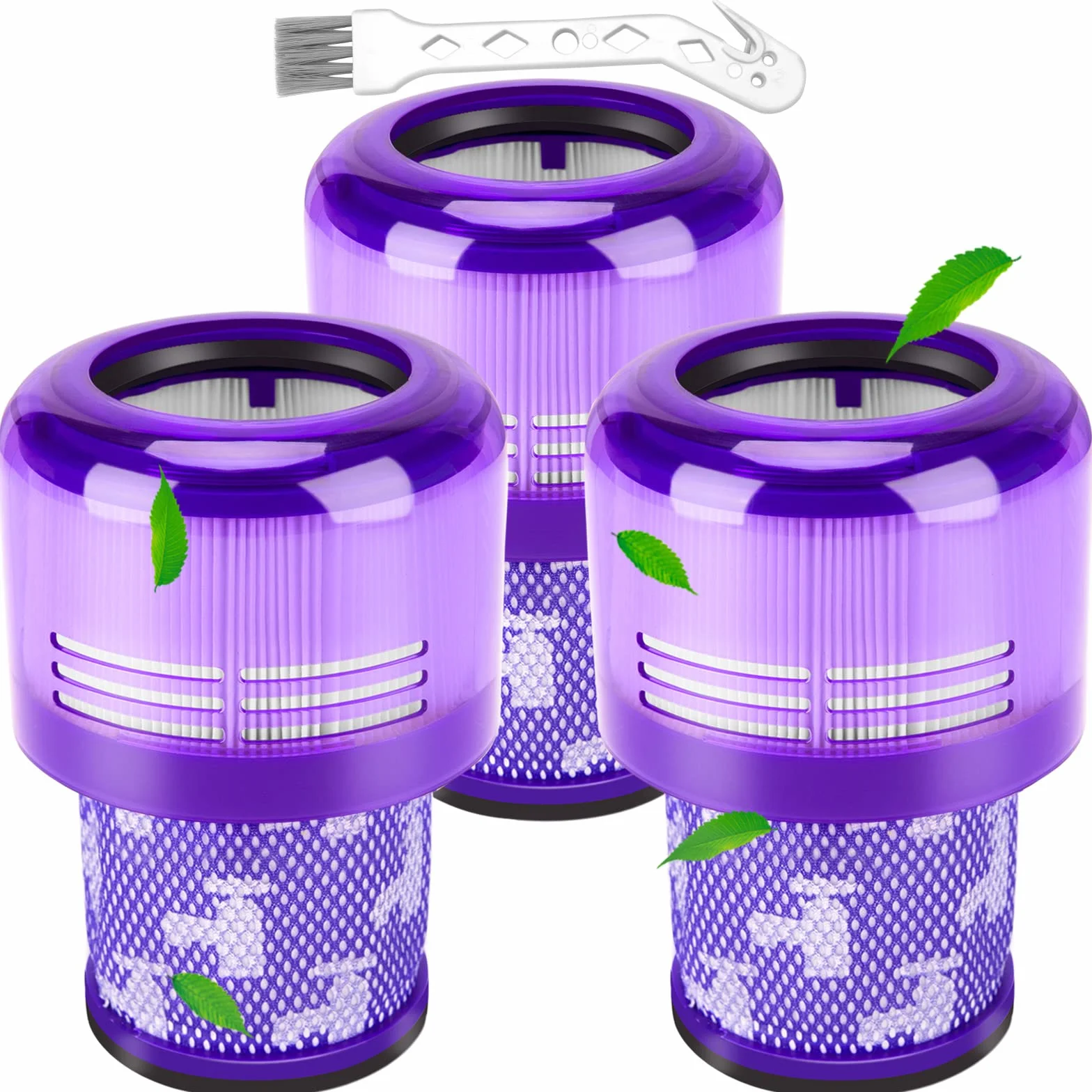 Filtro per filtri per Dyson V11,3 Pack di ricambio per aspirapolvere V11,Filtro per Dyson V15 V11 SV14 SV17 SV22 Detect Animal Absolute Extra Pro Torque Drive Vacuum,Sostituire# 970013-02