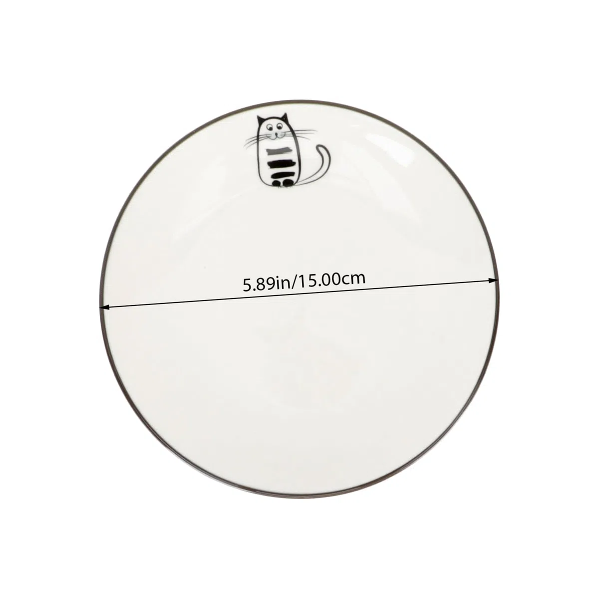 TOYANDONA Set da 6 Piatti in Ceramica Lisci e Lucidi Design Elegante e Forma Semplice, per Famiglie e Matrimoni, e Aspetto Raffinato Stili multipli
