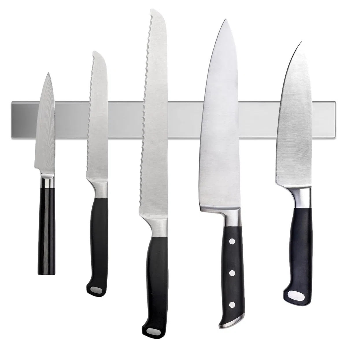Barra Magnetica Per Coltelli In Acciaio Inox, 30 Cm - Portacoltelli Magnetico Autoadesivo - Supporto Magnetico Per Coltelli Montabile Senza Forare, Per Coltelli E Utensili Da Cucina