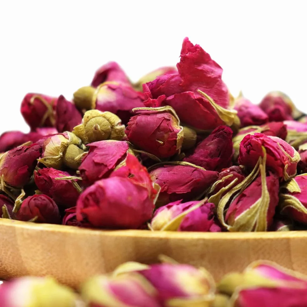 Boccioli di Rosa Essiccati Naturali Petali di Rosa Essiccati Decorativi - 200g