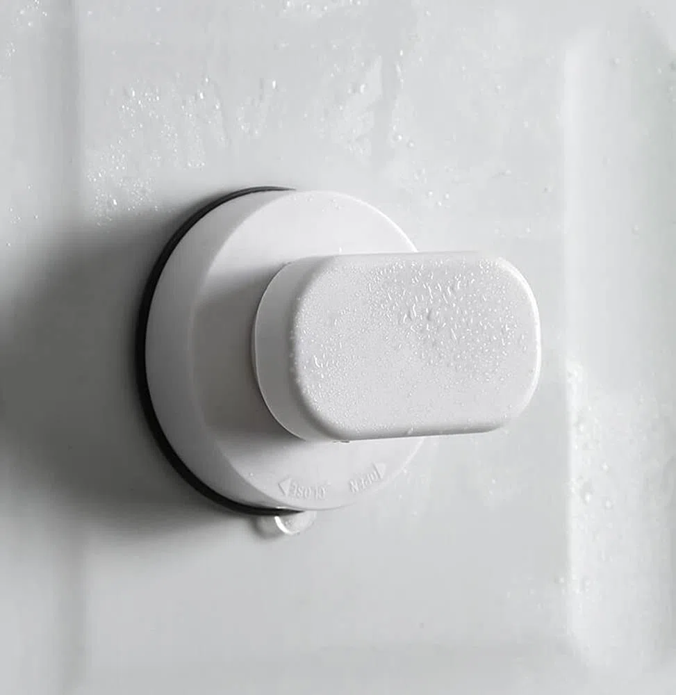 KAFENDA Mini Forte Ventosa Specchio di Vetro Maniglia Della Porta Vasca Da Bagno Doccia Maniglia Cassetto Della Cucina Maniglia Ventosa Porta del Bagno Frigorifero Ventosa non porosa (Bianco)
