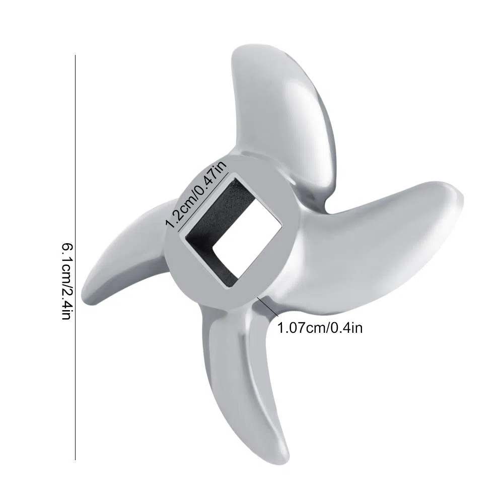 Tbest Lama per Tritacarne,Tritacarne Piastra Lama Inserto 1 Pezzo in Acciaio Inox Tritacarne Lama Tritacarne Coltello Accessori di Ricambio per Tritacarne (12#)