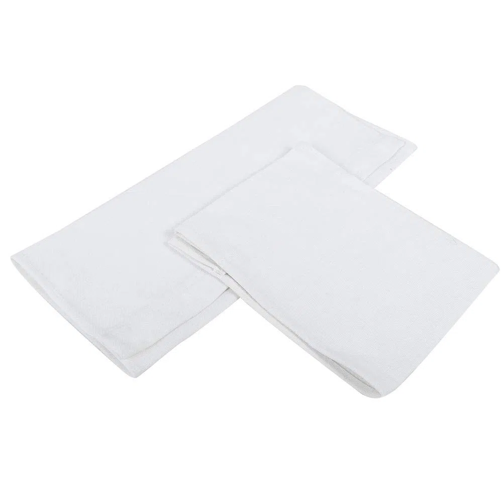 Socobeta - 2 Pezzi di Ricambio per Sedia da Regista In Tela, Non Facile da Indossare 52 Cm X 42 Cm, 52,5 Cm X 19,5 Cm per Uso Quotidiano (bianco, Blu)