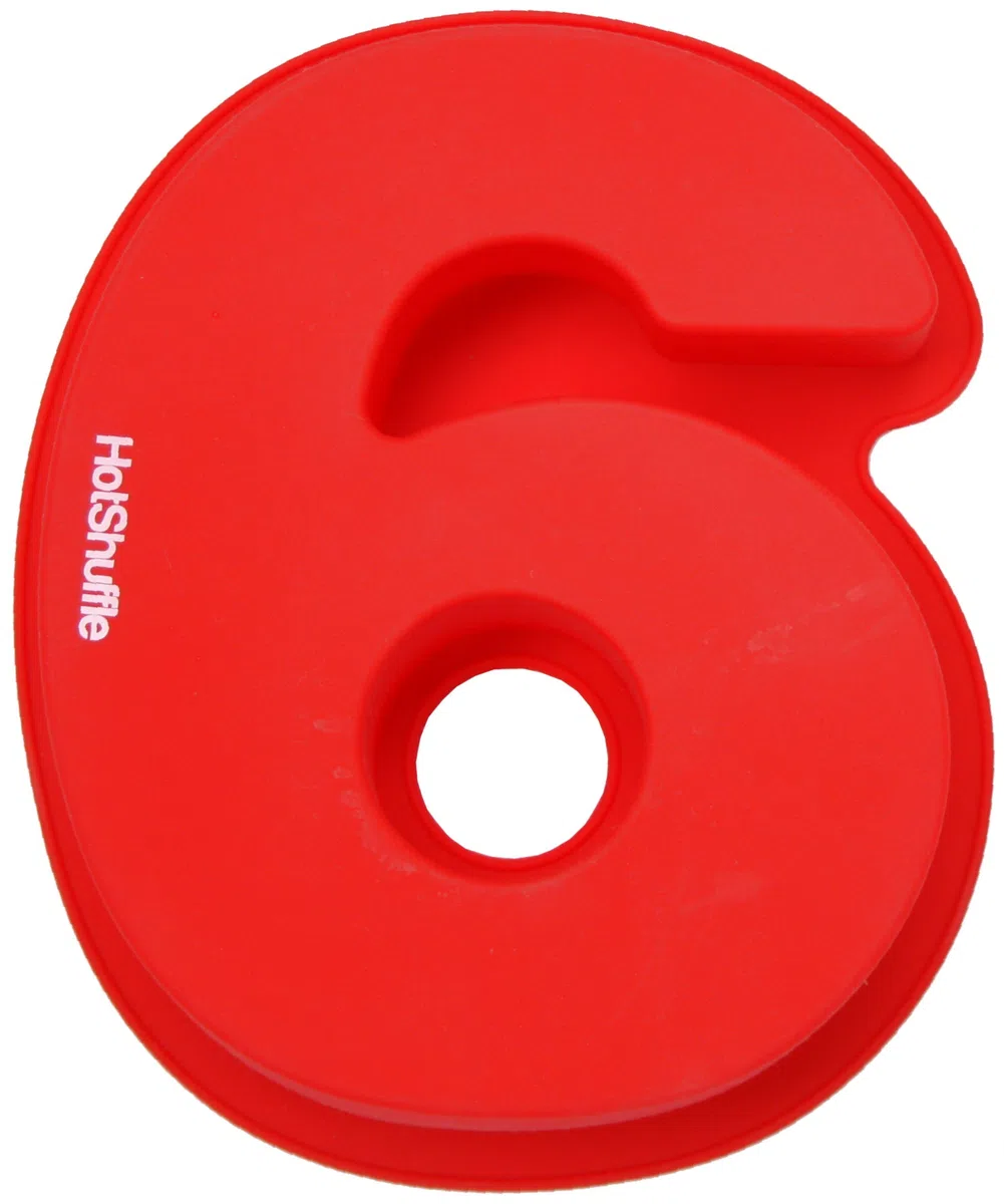 Grande Numero Tortiera Silicone cottura Compleanno Anniversario 6