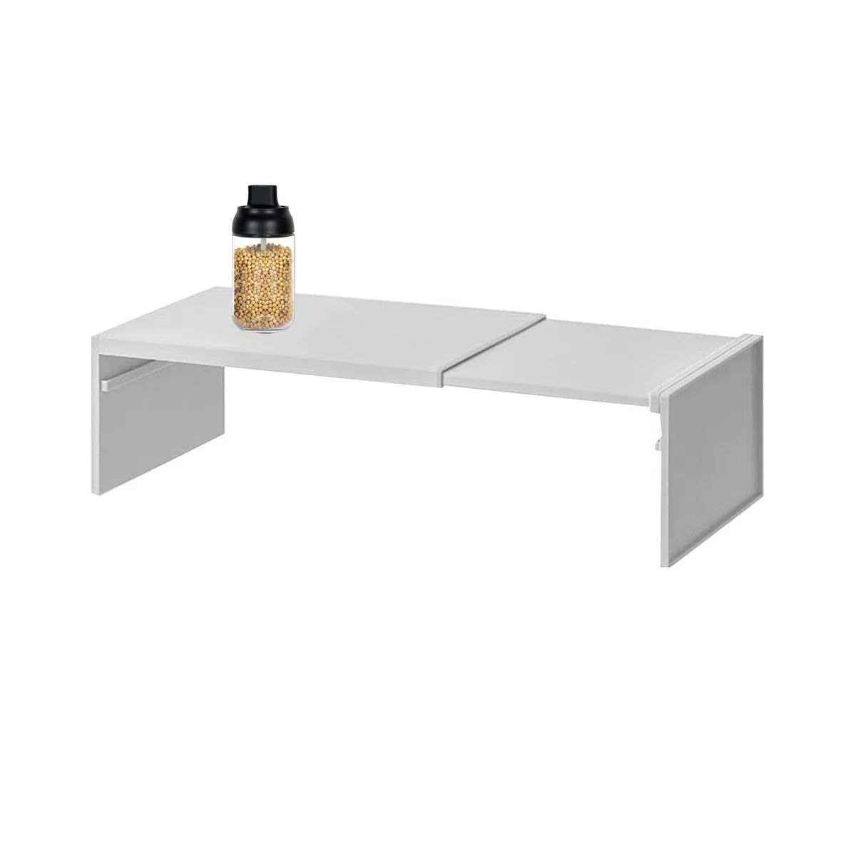 Stand De Rack - Divisore da cucina impilabile, mensola regolabile | Scaffale organizer leggero per armadio, guardaroba, guardaroba, guardaroba, porta scarpe, interno