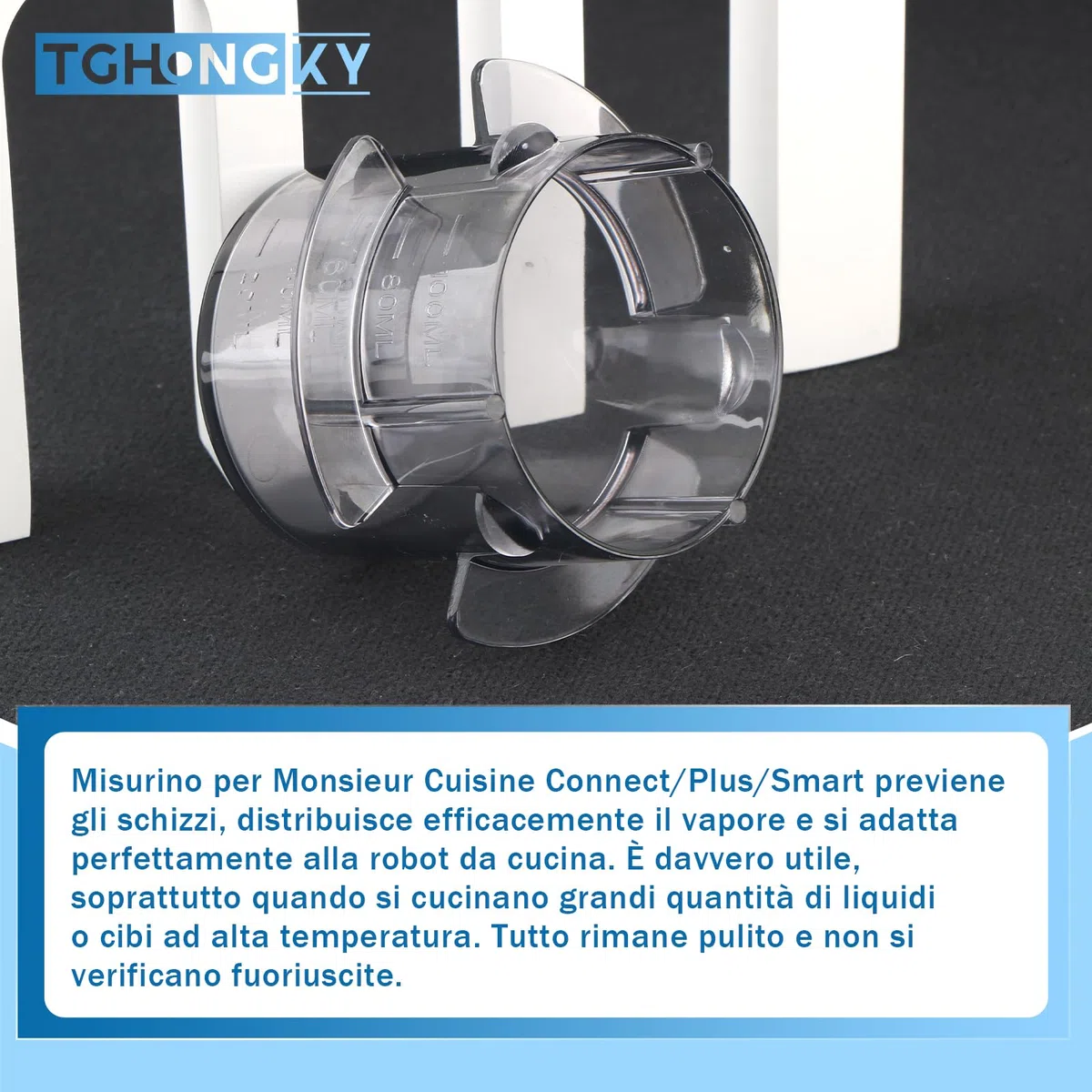 Misurino per Monsieur Cuisine Connect Misurino Accessori per Monsieur Cuisine Smart/Plus Tazza di Misurazione XXX