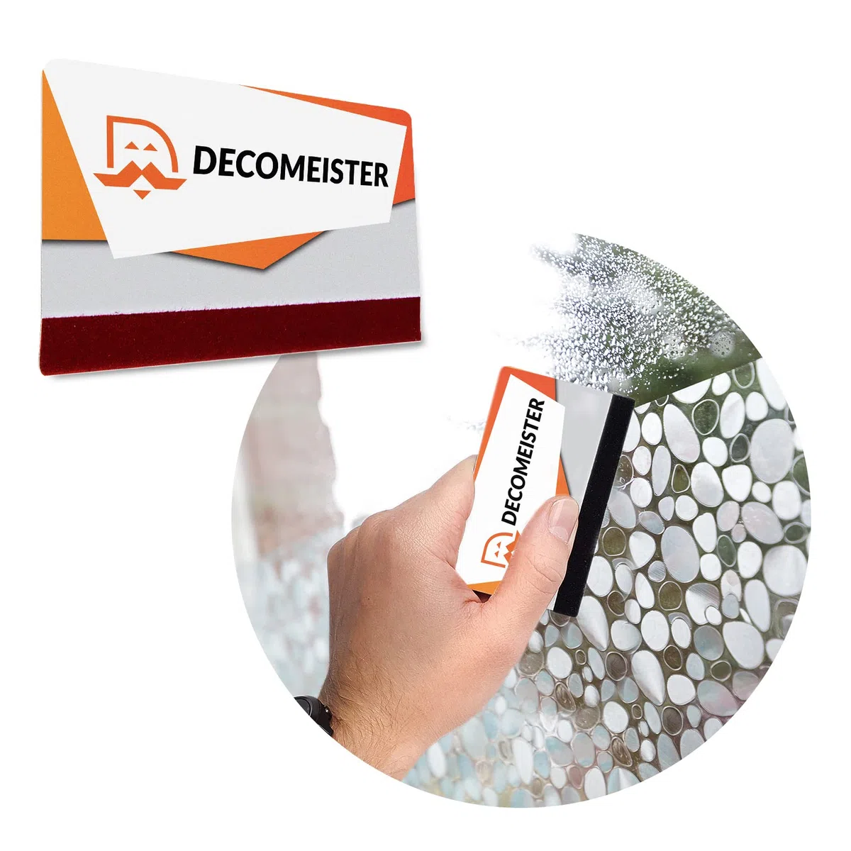 DecoMeister Pellicola Adesiva per Mobili 76x150 cm - Carta Adesiva Impermeabile e Lavabile per Cucina, Bagno - Facile da Applicare - Ideale per Rinnovare Armadi, Scaffali e Porte - Bianco Opaco F81
