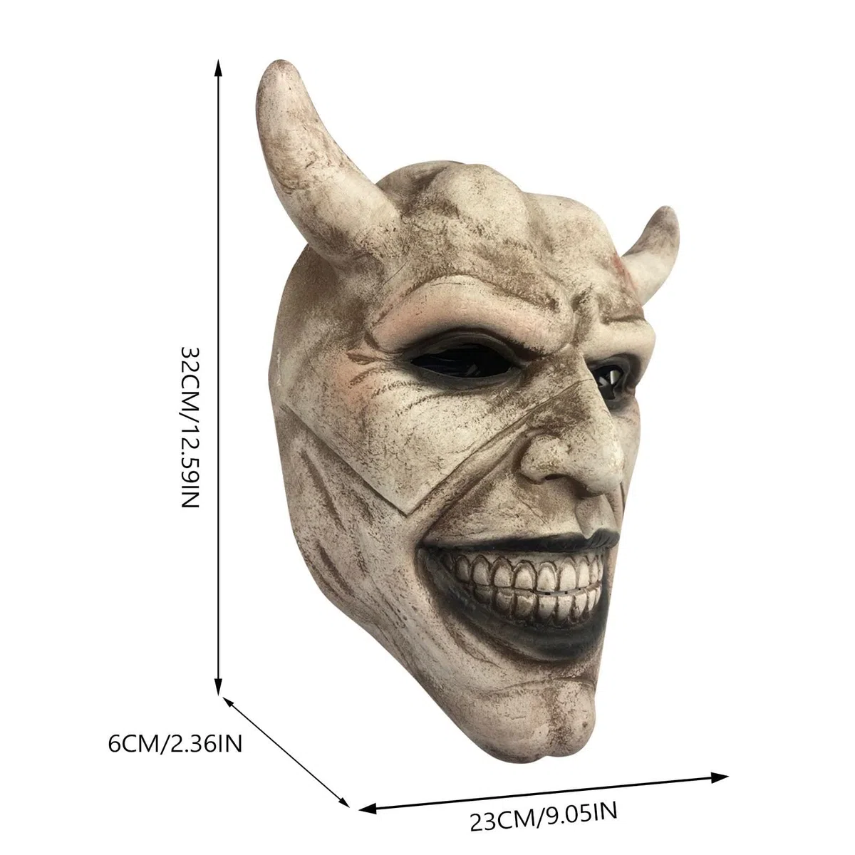 Le Mask Cosplay Graber Le Maschera per telefono Nero Film horror Halloween Maschera Spaventosa Maschera per Costume da Uomo