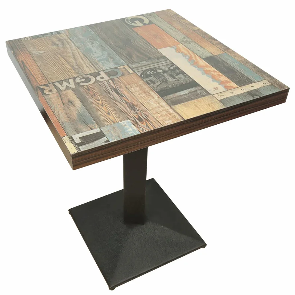 LANTUS Tavolo da bar/cucina, bistrot per sala da pranzo, sala ricevimento, tavolo da pranzo scandinavo design (60 x 60 x 75 cm (rivestimento del pavimento))