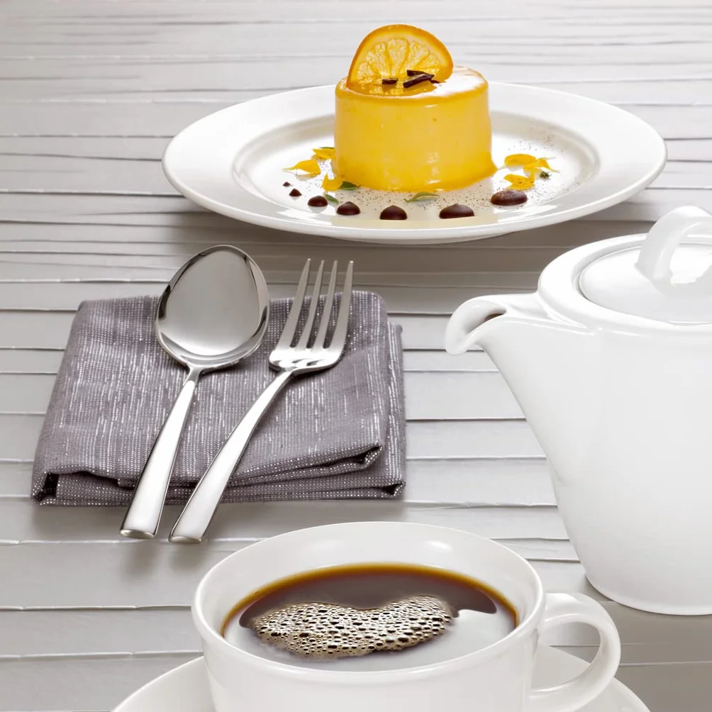 Villeroy & Boch Piemont, Servizio di Posate, Acciaio Inossidabile, Argento, 24 Pezzi