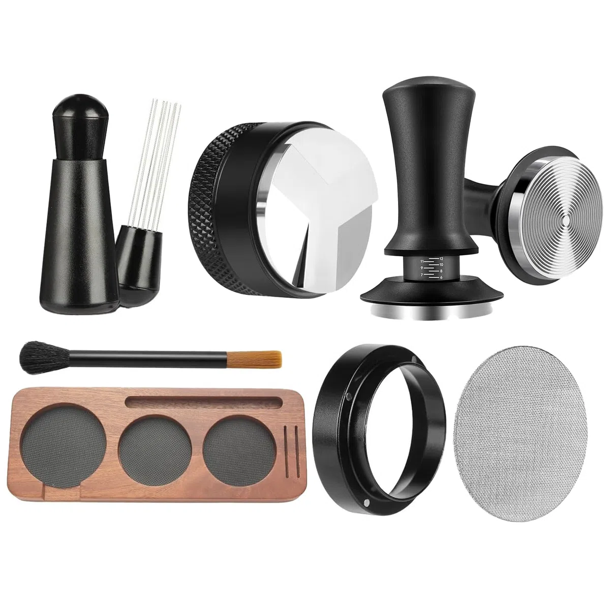 Manolyee Kit di Strumenti per l'Espresso - Gadget Da Cucina Portatile Per Pressa Espresso | Stazione per Pressacaffè | Per Appartamento Negozio Dormitorio Cucina Caffè Casa Appassionati e