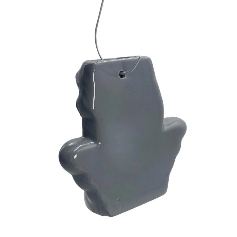 PALUPLUS - Set 3 Evaporatori d'Acqua per Termosifoni, Ceramica, Umidificatore con Gancio a S, Fantasia Angeli, Misura 14x4,5x14 cm, Vari Colori -6040F