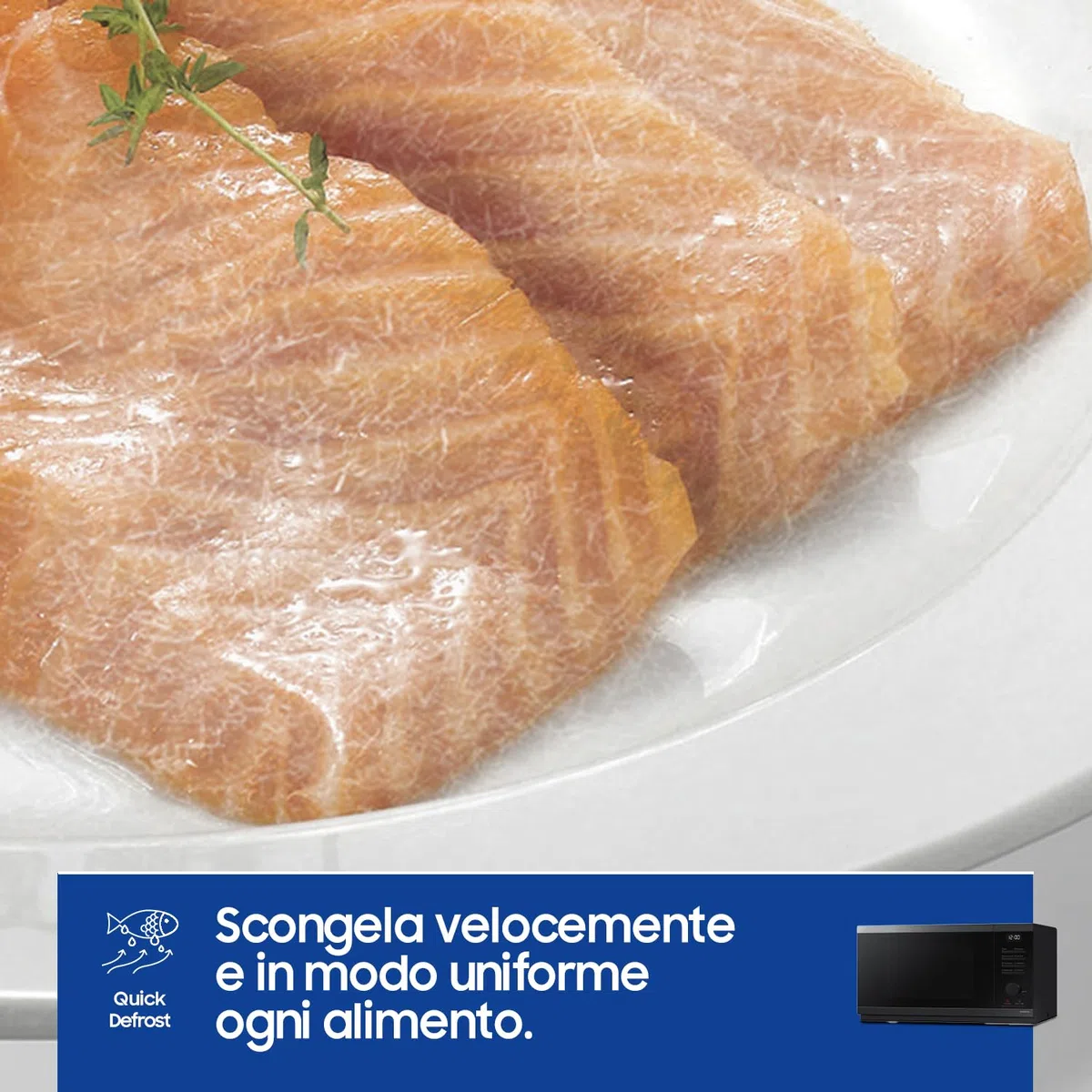 Samsung Forno a Microonde Cottura Croccante, MG23DG4524AGE1, Grill, Quick Defrost, Ricetta autommatiche, 23 L, LxAxP: 48,9 x 33,8 x 27,5