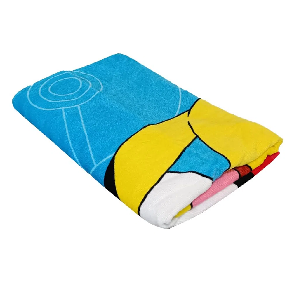 hermet Pokemon, Telo Mare Bambino, 70x140 cm, Asciugamano da Spiaggia o Piscina, Pokemon, 100% Morbido Cotone, Leggero e Pratico