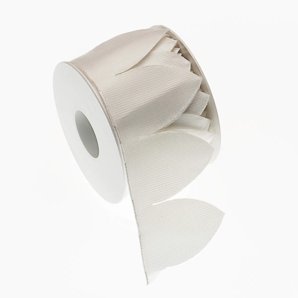 Sirene Margherita Nastro Portaconfetti con Videoistruzioni scaricabili Made in Italy per bomboniere in Gros Grain e Organza (Bianco, 7)