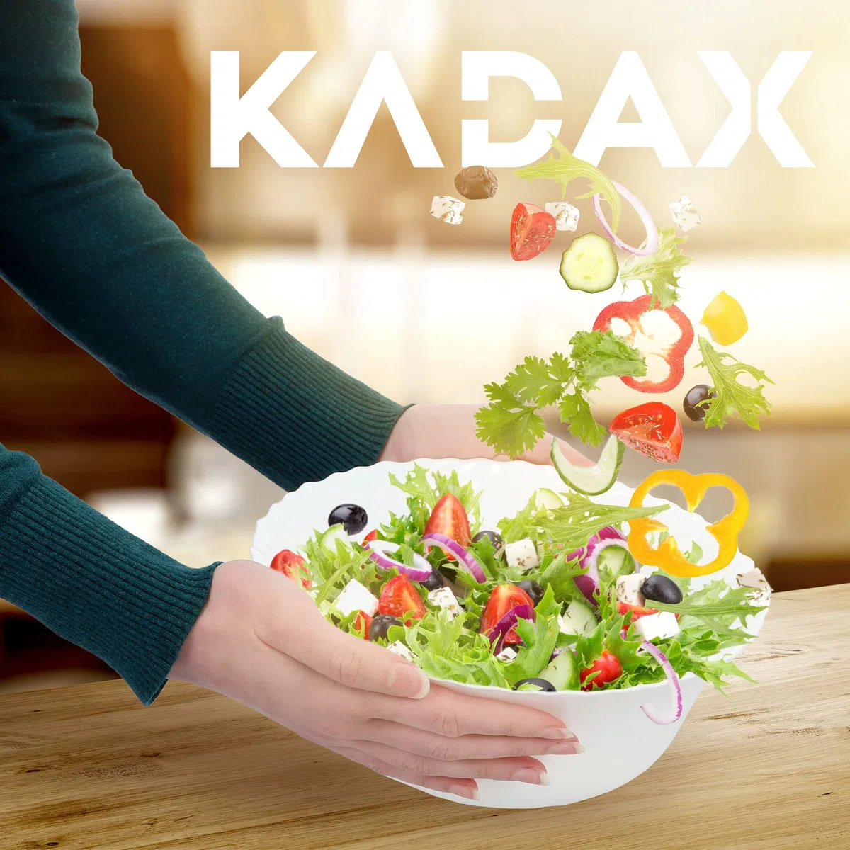 KADAX Ciotola ∅ 23 cm, set da 6 pezzi, ciotola in vetro temperato, ciotola per frutta, insalata, ciotola per dessert, ciotola per cereali, ciotola per zuppa, ciotola per snack, lavabile in
