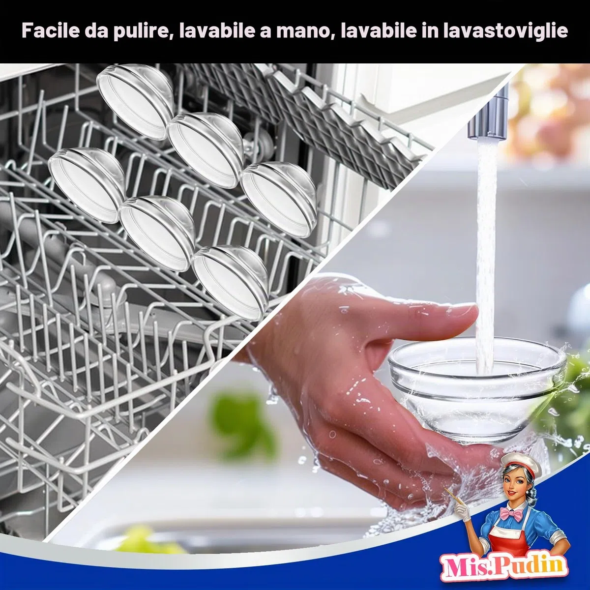 10 Pezzi Ciotole in Vetro, Ø 7,5 cm, Ciotole Vetro Piccole 75 ml, Ciotoline per Salse, Mini Ciotoline per Aperitivo, Coppette Macedonia Piccole, Mini Ciotola Cuisine