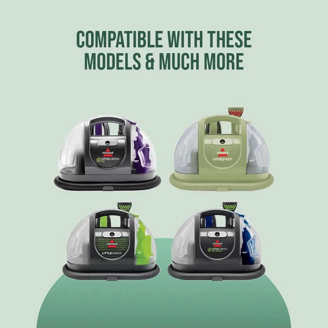 Tappo di Ricambio e Cannuccia per pulitori di tappeti Bissell Little Green - Modelli 1400B, 1400W, 3369, 3353, 3519, Solo per i Modelli elencati