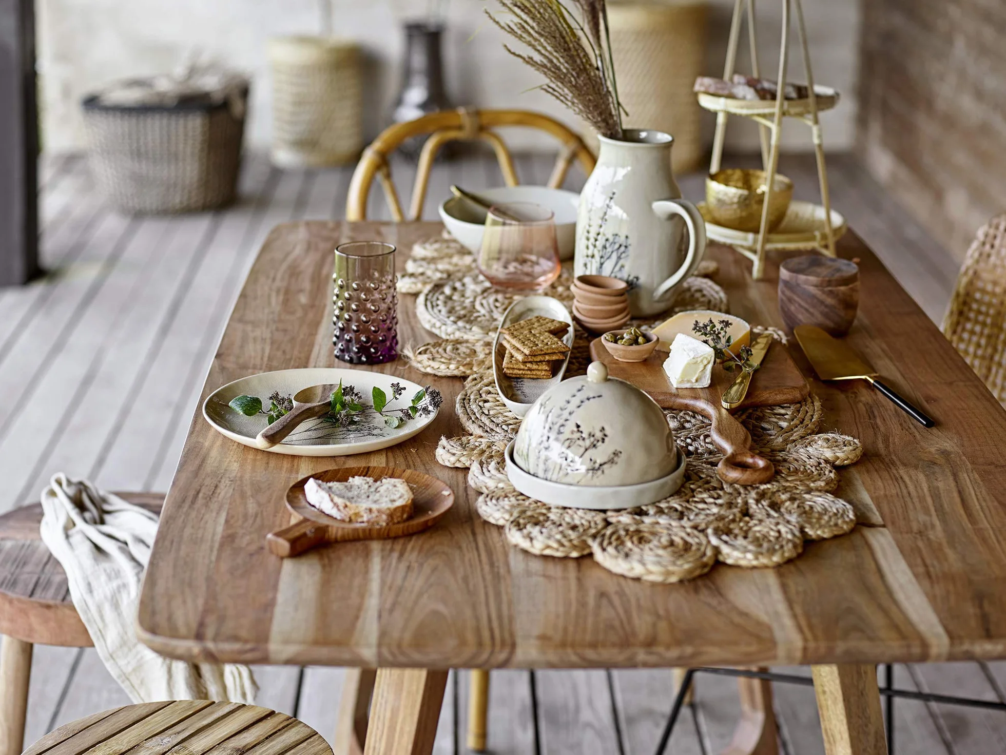 Bloomingville Brocca Bea, naturale, ceramica