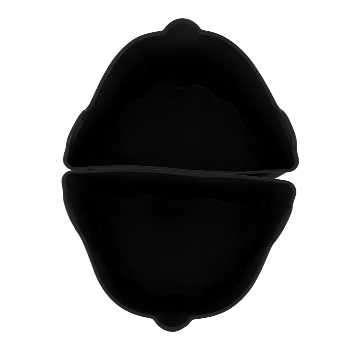 Divisori per Pentole in Silicone, Buona Protezione 2 Pezzi Riutilizzabili Morbidi per Pentola a Cottura Lenta 220 ℃ per Cucina (BLACK)
