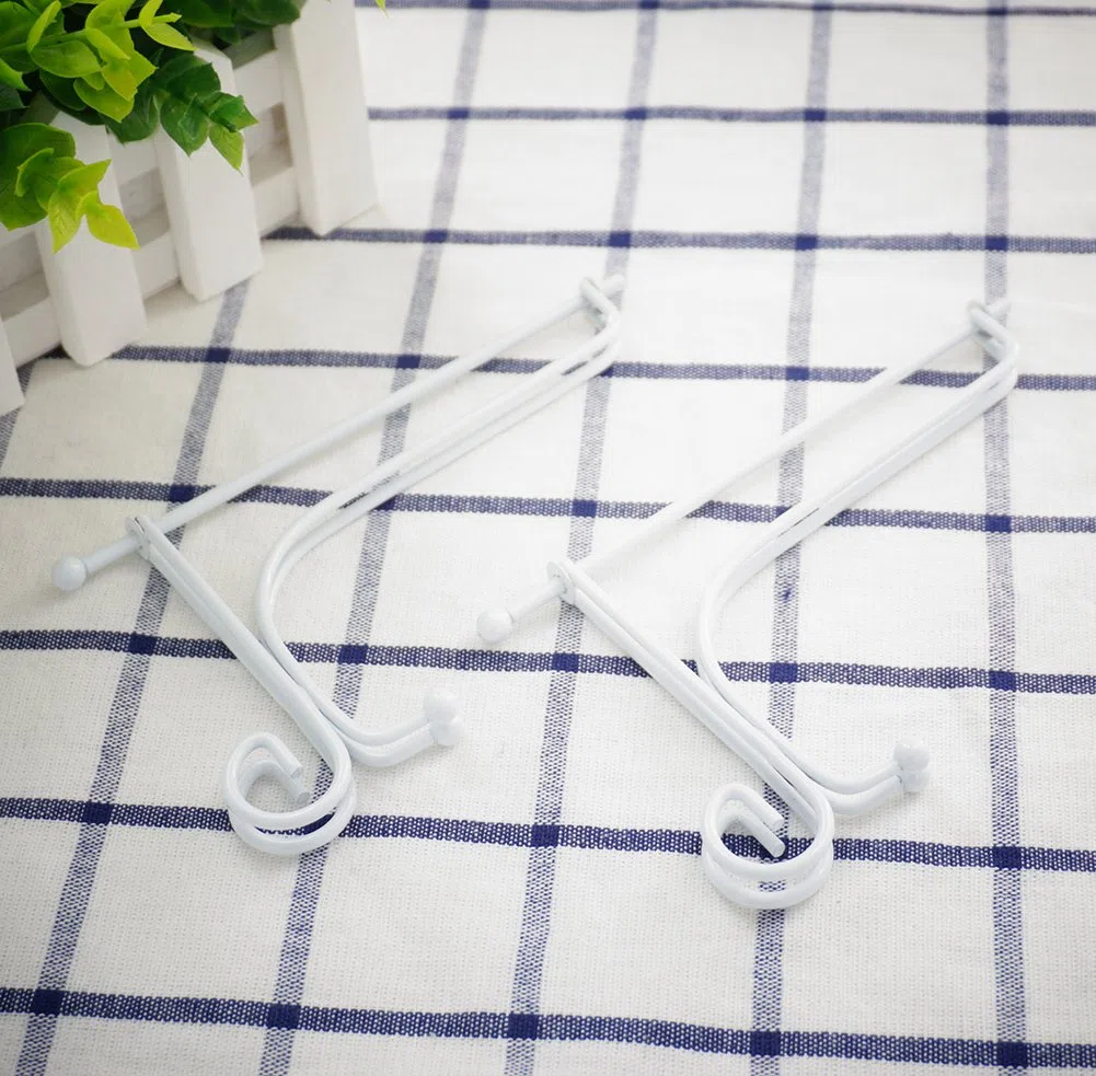 6 Pollici Bianca Ferro Supporto Cavalletto Decorativo per Foto, Piatti, cornici, Libri di Cucina, Piatti Decorativi, Tablet e Arte, Bianco 2 Pezzi