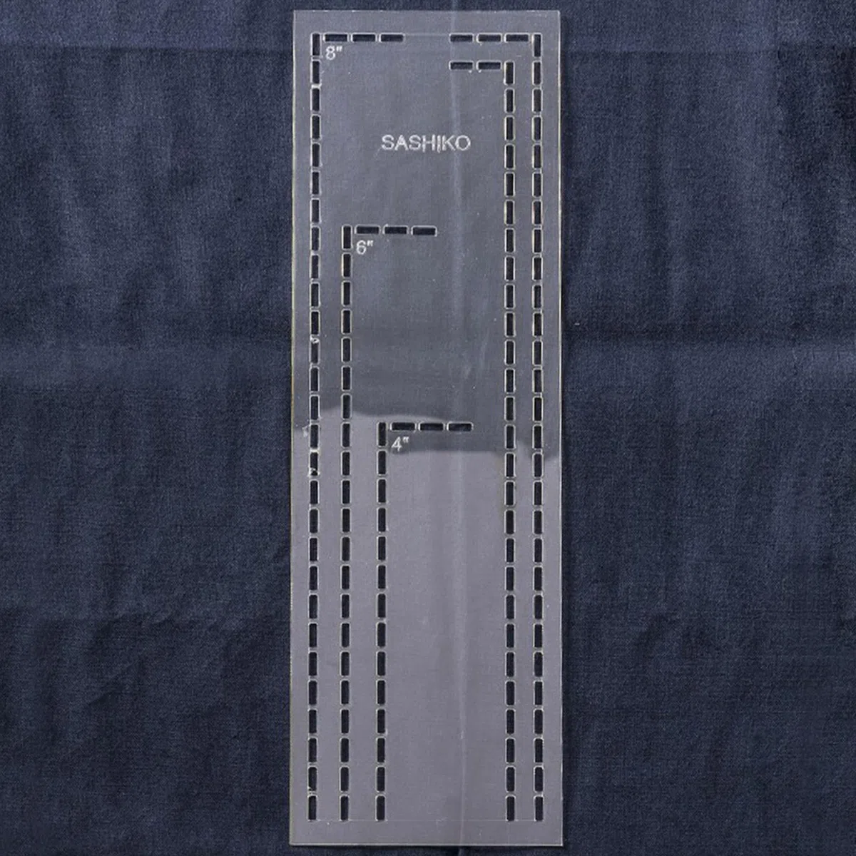 Sew Easy, righello Sashiko per bordature e ricamo con marcature a 10,2 cm, 15,2 cm e 20,3 cm