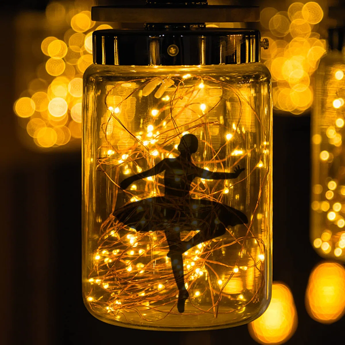 GLOBLELAND 10 Pz Danza Silhouette Window Stickers Ballerino Silhouette Wall Stickers Silhouette Wall Stickers per Lampada Si aggrappa Decalcomanie Lampada Decorazioni Home Decor Art Murale