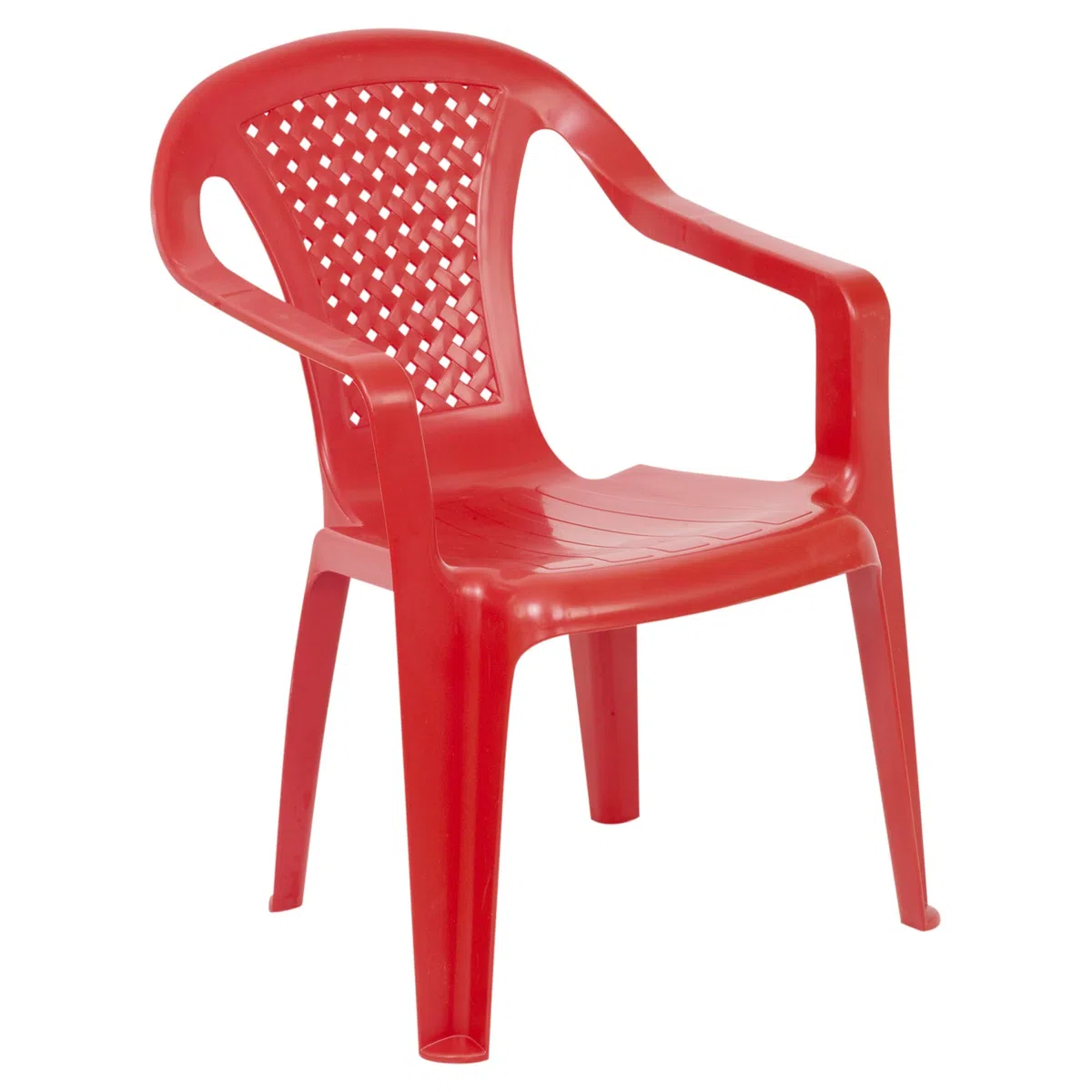 URBNLIVING Camelia - Sedia per bambini, in plastica, colore: Rosso