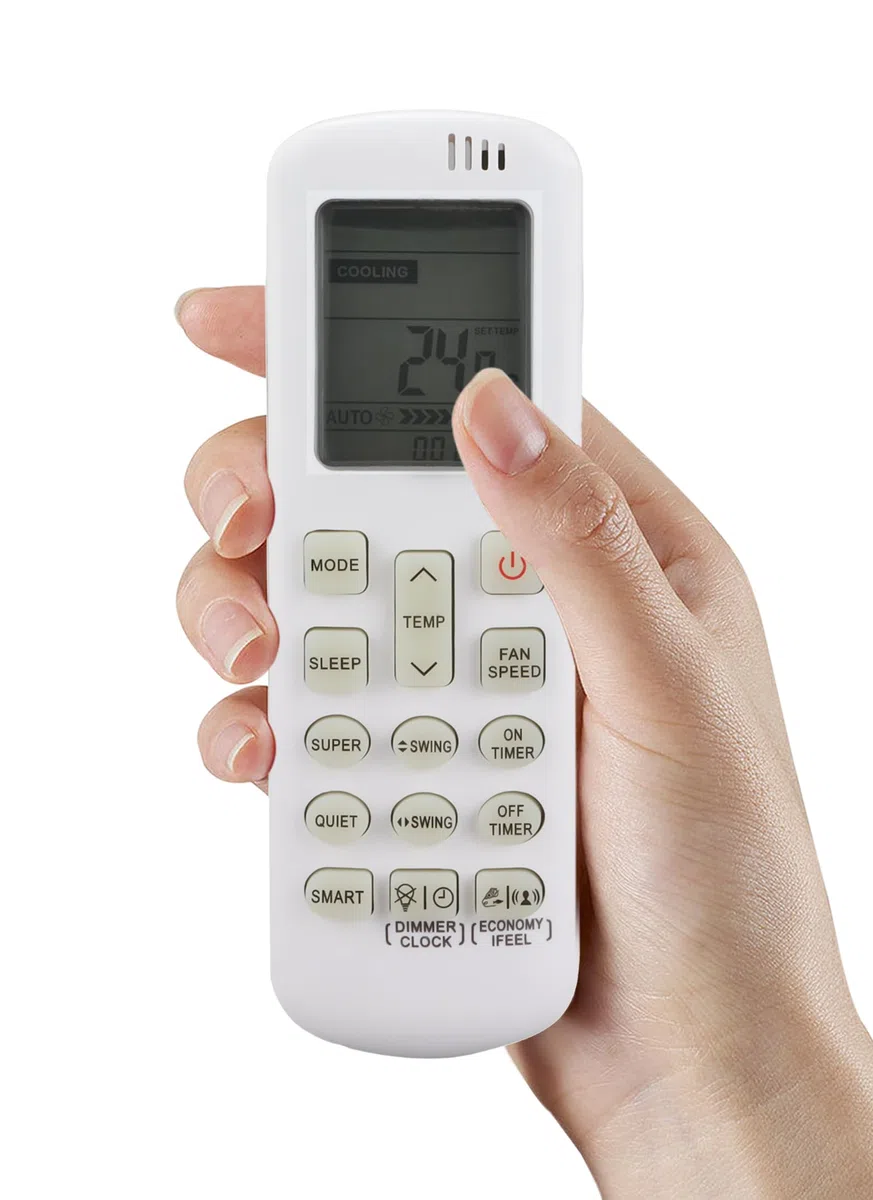 VBESTLIFE Telecomando Sostitutivo per Condizionatori d'Aria DG11R2-01 per Hisense