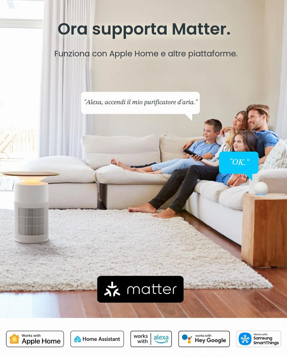 SwitchBot Filtro di ricambio per purificatore d'aria, confezione da 2, filtro per animali domestici 3 in 1 per purificatore d'aria