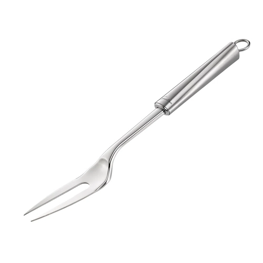 Lagostina I Cucinieri Forchettone con Anello, Acciaio Inox 18/10, 33 cm