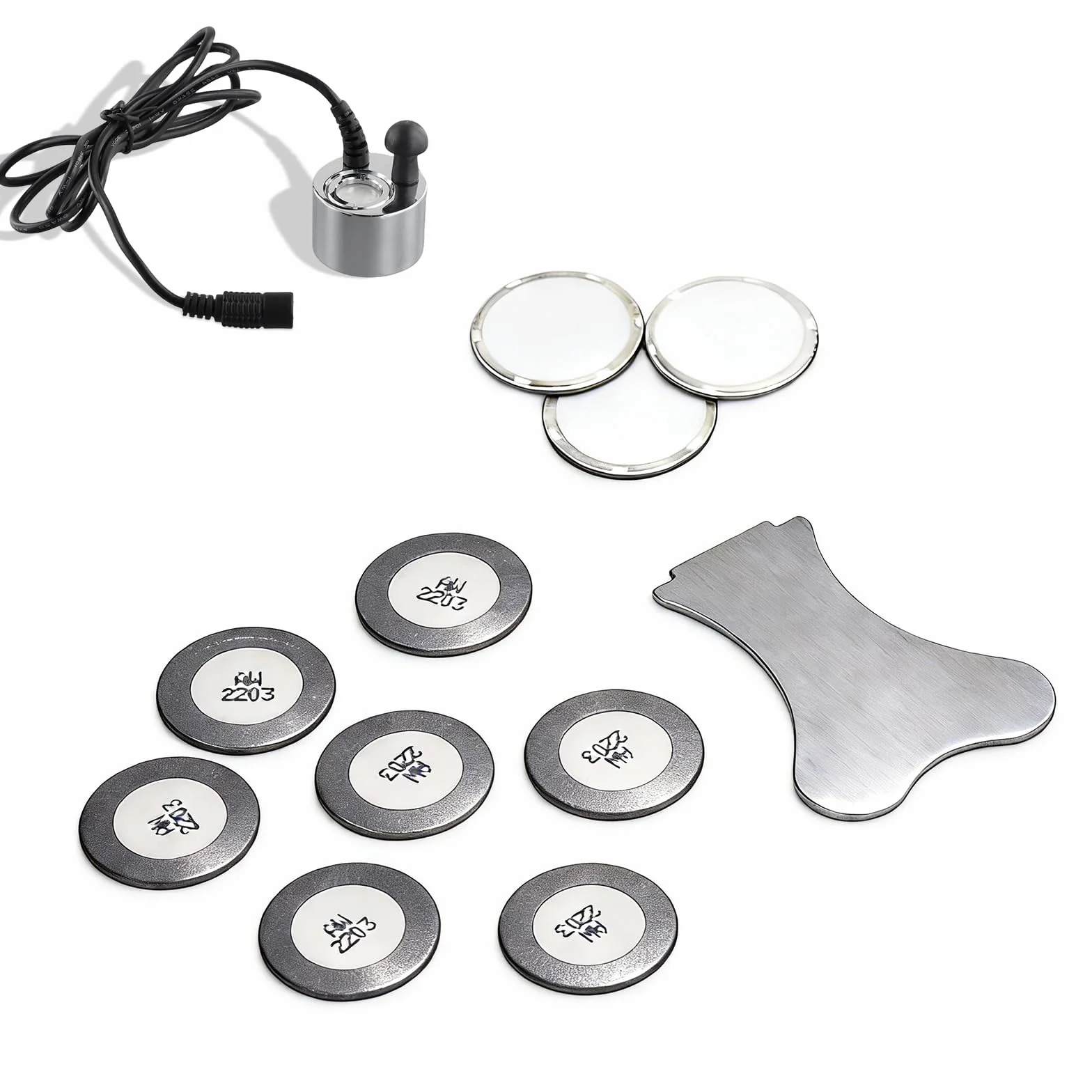 Dischi in Ceramica 20mm per Nebulizzatore Ultrasuoni 1,7 MHz Impermeabile Kit Ricambio