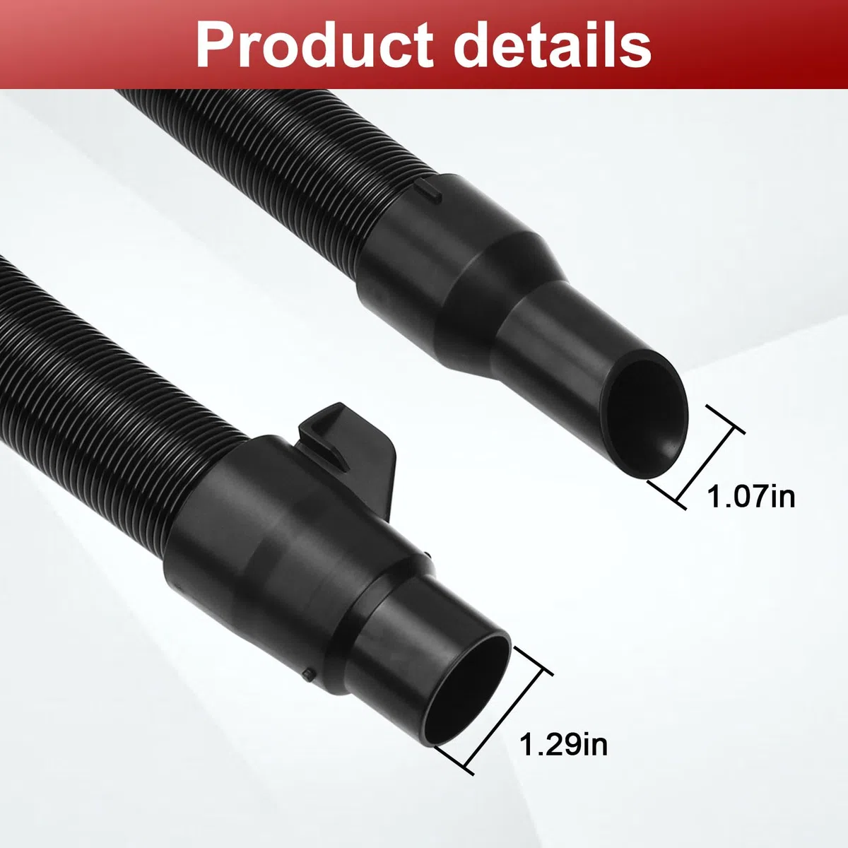 14-37-0105 Tubo di aspirazione compatibile per aspirapolvere Milwaukee M18 Packout 0880-20 0970-200780-20 2,5 galloni 18 V aspiratore bagnato/secco, 14-37-0016