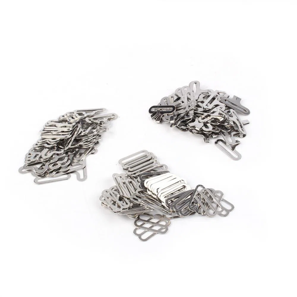 Cravat Hardware Clip, Papillon Regolabile in Metallo, Set di Clip Hardware per Cravatta, 50 set papillon regolabile in metallo hardware cravatta con gancio per cravatta per Cravatta Cinghia, Papillon
