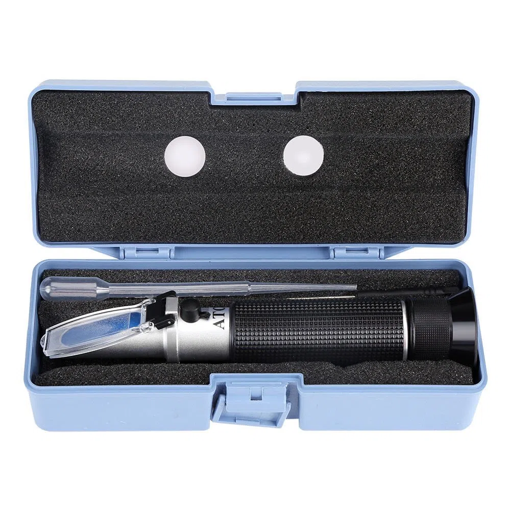 RGBS Rifrattometro clinico per cani e gatti, per animali domestici (1,000 ~ 1,060) con test di proteine del siero o del plasma (2 ~ 14 g/100 ml) per gatti veterinari, cani, animali domestici