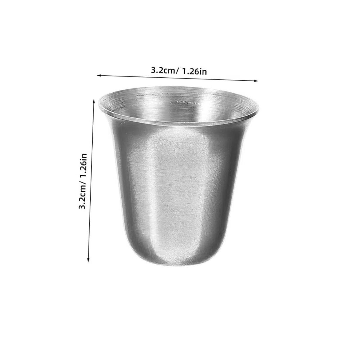 IMIKEYA 10 Pezzi Calice Forniture Comunione Tazze Da Pittura Tazze Da Comunione Bicchieri Da Cocktail Tazza D'acqua Tazza Di Comunione Tazze Impilabili Tazza Da Cena Tazza