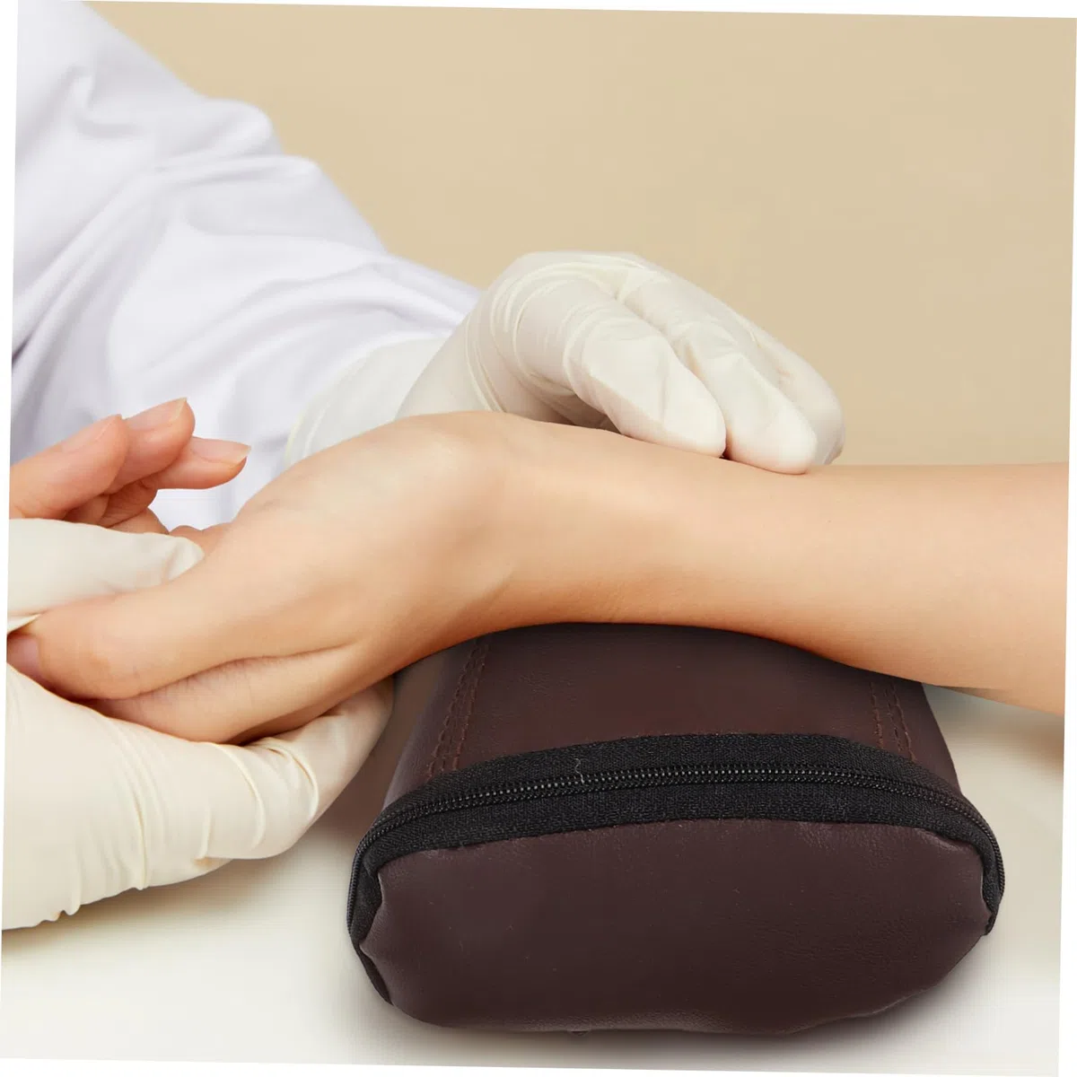 NOLITOY Cuscino Cuscino Diagnostico Tradizionale per Polso Professionale in Cotone e Pelle Leggera e Confortevole di Medicina Cinese per Medici, Adatto per Cliniche e Ospedali