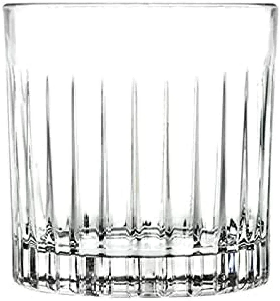 RCR Cristalleria Italiana S.p.a. Linea Timeless | Bicchieri da Acqua in Vetro Moderni Set 6 Bicchieri di Cristallo da 36 Cl