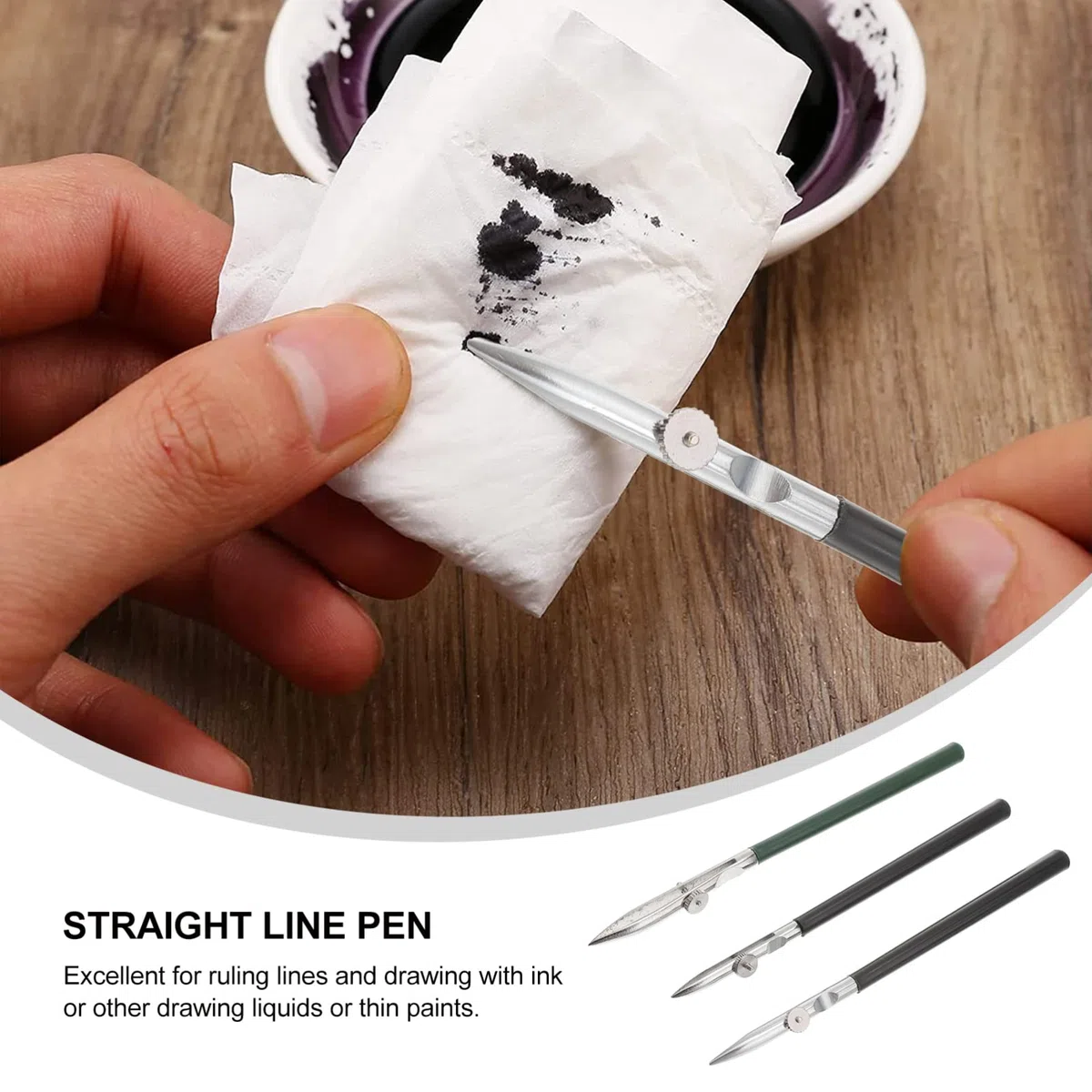 MAGICLULU Tiralinee Disegno Straight Line Penna Dritta Arte Fine - Riga Regolabile Masking Fluid Mascheratura 882760295x