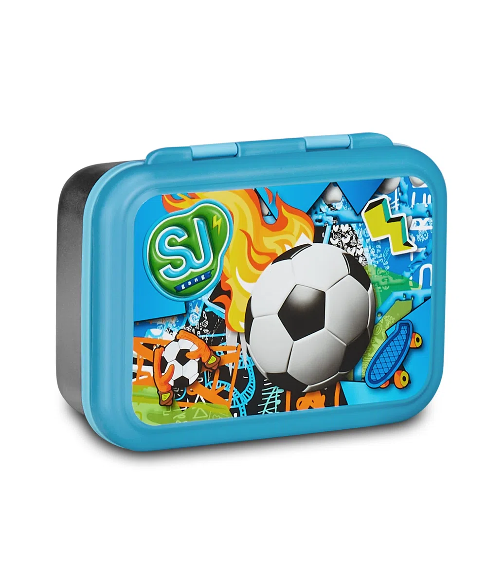 SJ GANG STYLE JAM GANG Portamerenda Scuola, Blu, 0,85 litri, Asilo e Scuola Elementare, Bambino