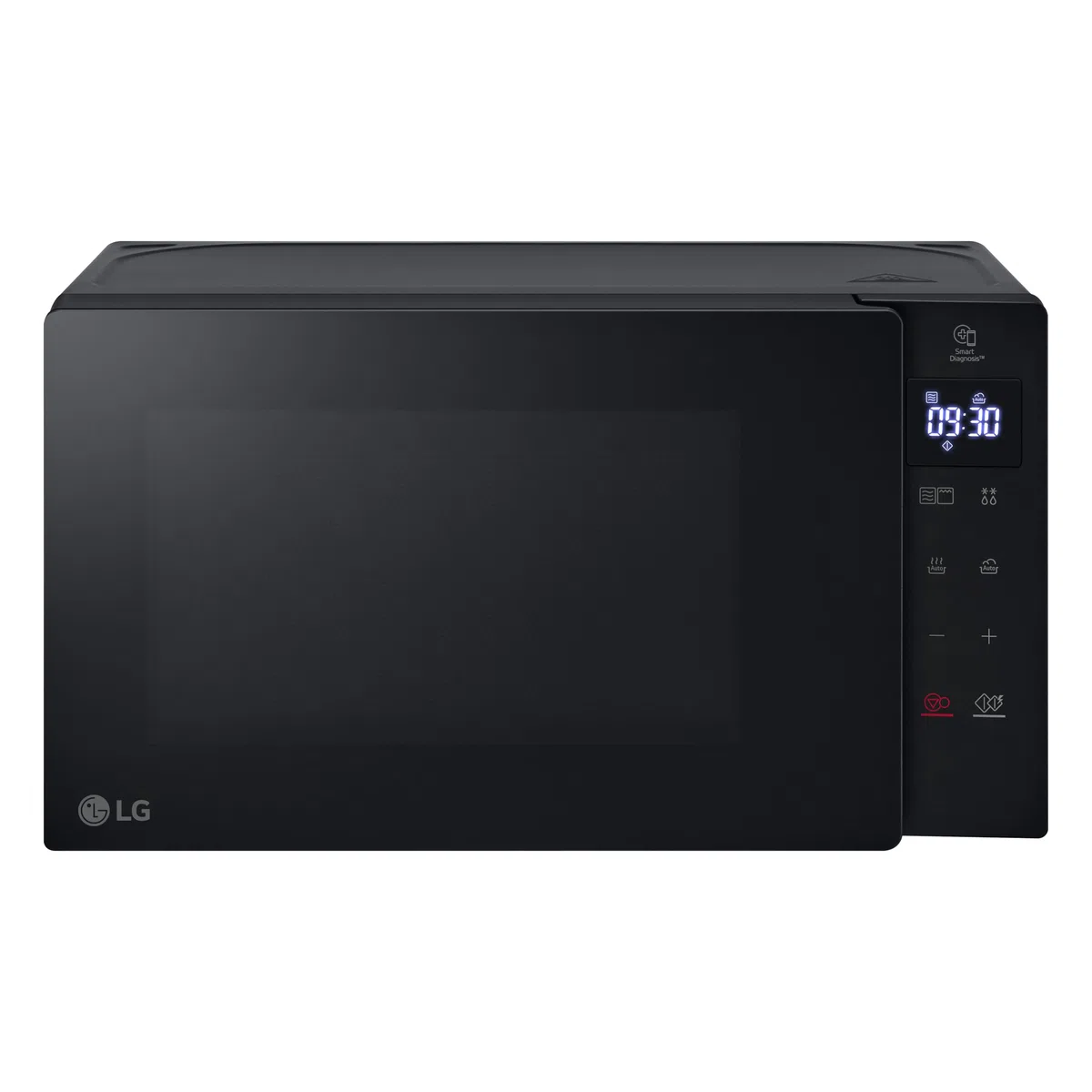 LG MH6032GAS Forno Microonde 20 Litri con Grill al Quarzo, 700 W, Programmi Automatici, Scongelamento Rapido Defrost, Funzioni Timer e Orologio Smart Diagnosis, Scaldavivande, Nero