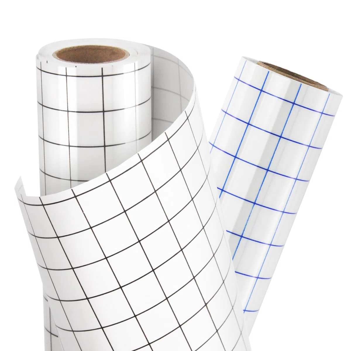 IModeur 2 rotoli di pellicola di trasferimento plotter in vinile - 30,5 x 915 cm rotolo di pellicola di trasferimento con griglia